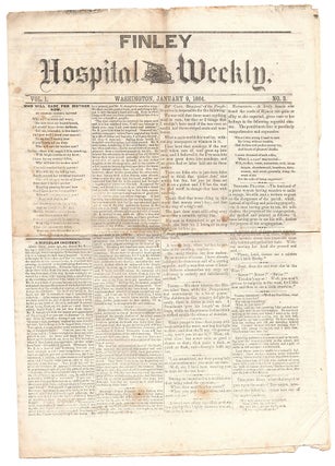 Finley Hospital Weekly. Vol. I, No. 2. [with] Finley Hospital Weekly. Vol. I, No. 3.
