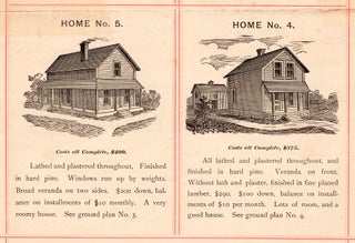 The Grant Park, Florida, Land Company : Handsome Cottages On your Own Lots, at a Low Price, on the Installment Plan.