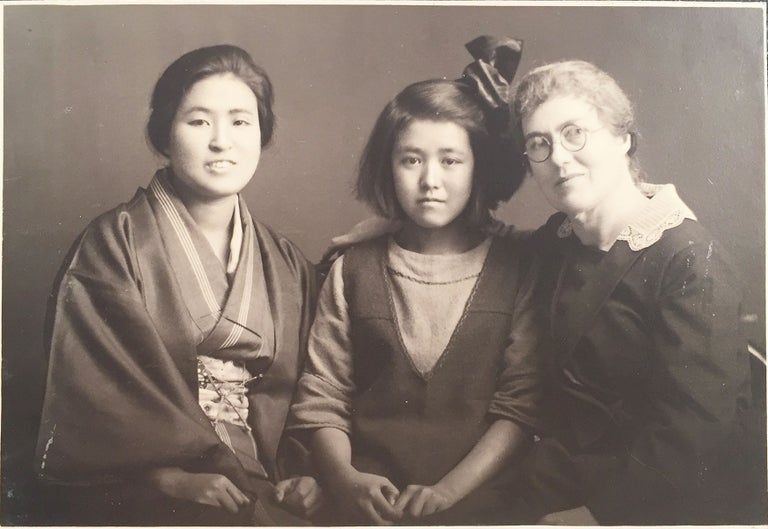 Item #6115 [Photo album of an American missionary woman teaching in Japan]. Edith F. Wilcox, compiler.