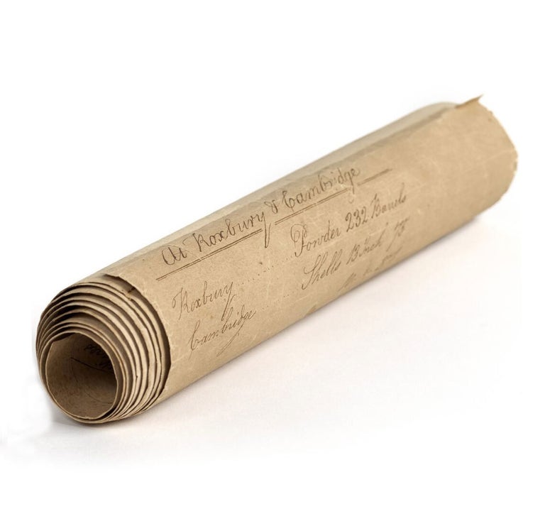 Item #6133 Return of Ordnance Stores. Nathaniel Jr Barber.