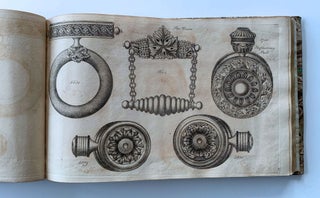 [Engraved trade catalogue of cast and stamped brass furniture fittings, household hardware and picture frames].