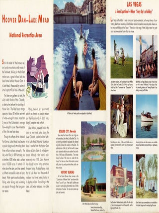 Panoramic Perspective of the Area Adjacent to Las Vegas—Hoover Dam, Lake Mead National Recreation Area; Las Vegas—Hoover Dam, Lake Mead National Recreation Area.