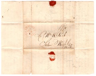 [Autograph letter on cadet life at West Point.]