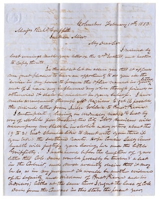 [Letters of recommendation for Richard Grifﬁth relating to his effort to secure appointment as U.S. Marshall of Mississippi.]