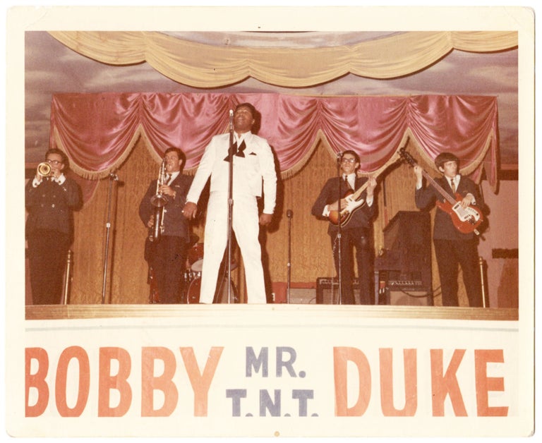 Item #6367 Bobby “Mr. TNT Duke. [Photo archive of ‘60s R&B singer Bobby Duke.]. Martin M. Homburger, photog.