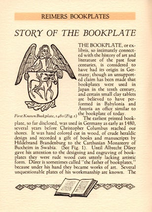 C. D. Reimers Bookplates.