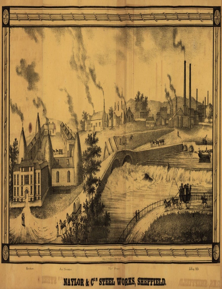 Item #6484 A synoptical view of the qualities and adaptations of the sundry kinds of steel manufactured by Naylor & Co. of Sheffield. The process of using their metallic bath for hardening and tempering edge tools, &c. &c. is also described in detail. Thomas Pearson.