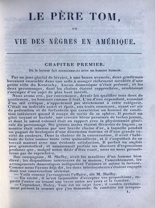 Le Père Tom ou, Vie des Nègres en Amérique.