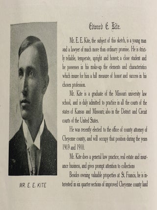 People and Homes of Cheyenne County, Kansas 1908.