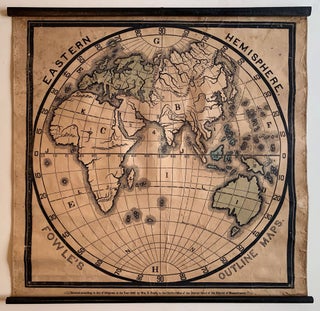 [Series title:] Fowle’s Outline Maps. [Individual titles:] N. America; S. America; Eastern Hemisphere; Western Hemisphere; Asia; Africa; Europe