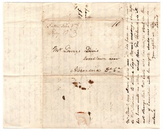 [Autograph letter to his son Lorenzo on agricultural and other matters.]
