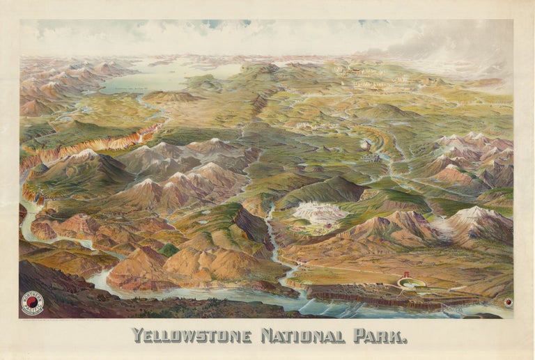 Item #6890 Yellowstone National Park. Henry Wellge.