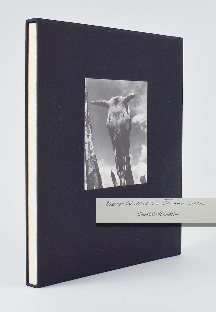 Item #6904 [INSCRIBED COPY] Georgia O’Keeffe, The Artist’s Landscape. Photographs by Todd Webb. Todd Webb.
