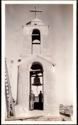 [Photo album of a Massachusetts family wintering in southern California.]