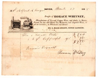 [Business archive of New Hampshire mill owner Alfred I. Sawyer.]
