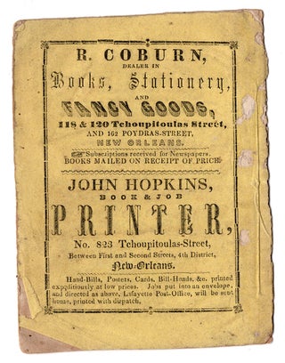 Hopkins’ New-Orleans 5 Cent Song-Book.