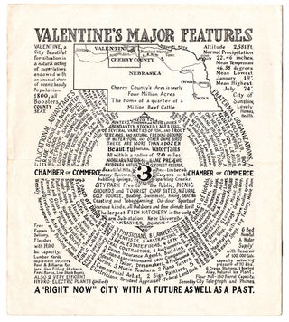 Valentine, Nebraska: The Heart of a New and Unusual Region, A Place of Pleasant Surprises A Land Where Fortune Awaits You.