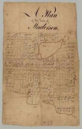 Item #7095 A Plan of the Town of Maderson [Madison, Maine