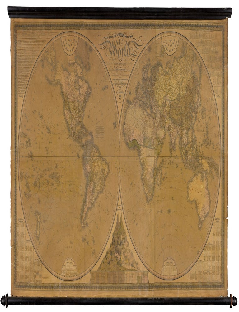 A New and Authentic Map of the World Embracing all the Recent ...