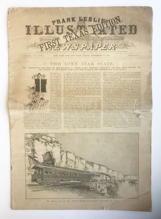 Item #7156 Frank Leslie’s Illustrated Newspaper. First Texas Edition