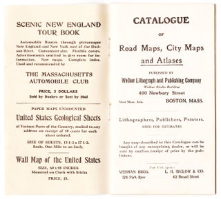Catalogue of Road Maps, City Maps and Atlases; [cover title: Aero and Auto Maps].