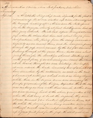 [Manuscript journal of service aboard the U.S.S. Kineo, mainly on the Mississippi River.]