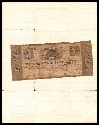 [Autograph letter, signed, by J. P. Taylor to Spencer H. Cone, returning a counterfeit banknote.]