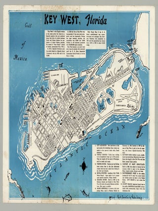Item #7243 Key West, Florida. Theodore Leiser Jr., del