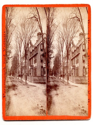 Item #7313 Buckminister House; Portsmouth and Vicinity. Photographer Davis Bros