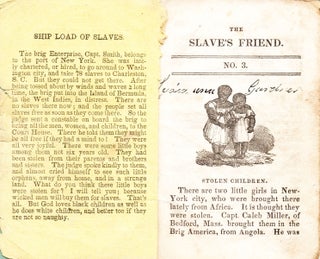 The Slave’s Friend, No. 3.