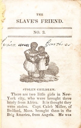 The Slave’s Friend, No. 3.