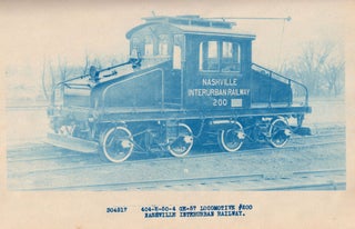 Item #7376 Electric Railways and Traction [manuscript-title on page one]. Milwaukee Chicago, St....