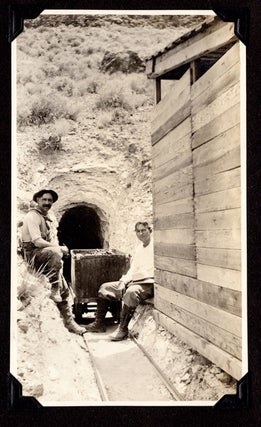 Item #7377 [Album of Prescott, Arizona mining photos and postcards.]. Kaelin Family Signis Kaelin