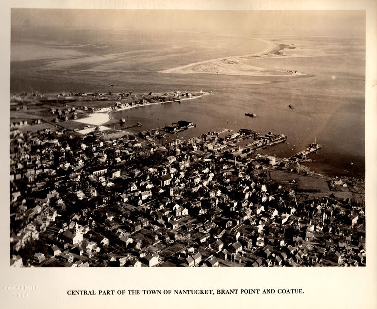 Item #7426 Aerial Views of Nantucket, Mass. Maurice W. Boyer, photog.