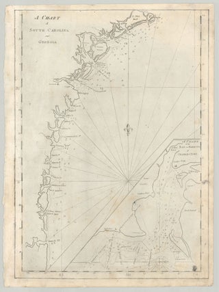 Item #7454 A Chart of South Carolina and Georgia. John Norman, engraver