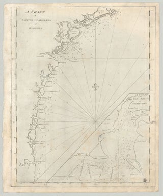 Item #7454 A Chart of South Carolina and Georgia. John Norman, engraver