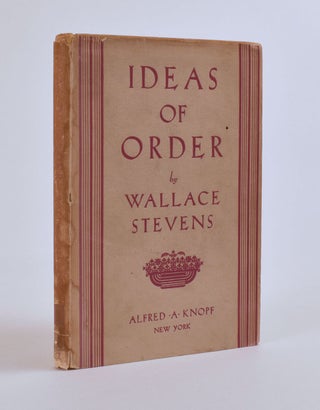 Item #7467 Ideas of Order. Wallace Stevens