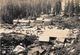 [Photo archive documenting the construction of the Salmon Creek Dam and the Alaska-Gastineau Mine.]