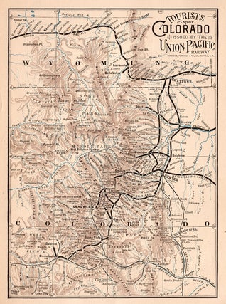 The Union Pacific Tourist: Illustrated sketches of the principal health and pleasure resorts of the great West and Northwest, embracing Yellowstone Park, Shoshone Falls and Yosemite and the chief points of interest in the Rocky Mountain region, all most easily reached via the Union Pacific Railway.