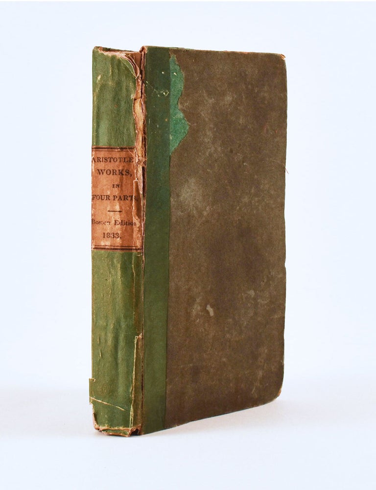 Item #7587 The Works of Aristotle, the famous philosopher, : in four parts. : Containing 1. His Complete Master-Piece; displaying the secrets of Nature in the Generation of Man. To which is added, The Family Physician, being approved remedies for the several Distempers incident to the human Body. 2. His Experienced Midwife; absolutely necessary for Surgeons, Midwives, Nurses and child bearing Women. 3. His Book of Problems, containing various Questions and Answers, relative to the State of Man’s Body. 4. His Last Legacy; unfolding the Secrets of Nature respecting the Generation of Man. — A new edition with engravings.