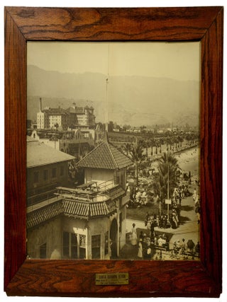 Item #7626 Santa Barbara Beach—On Road of a Thousand Wonders—On Line Southern Pacific. The...