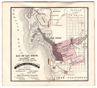 Guide to San Diego Bay Region. Containing Reliable and Valuable Information Concerning the Products and Prospects of the Country [cover title].