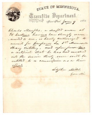 [Manuscript archive of a settler in frontier Minnesota and Nebraska, 1859–1876.]