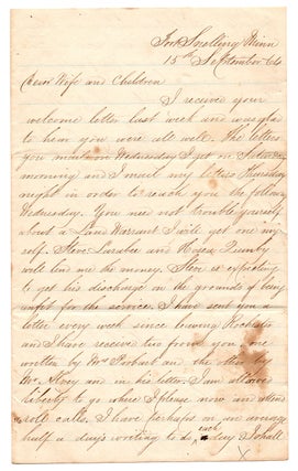 [Manuscript archive of a settler in frontier Minnesota and Nebraska, 1859–1876.]