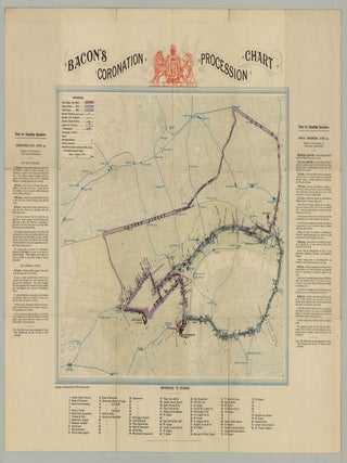 Item #7677 Bacon’s Coronation Procession Chart