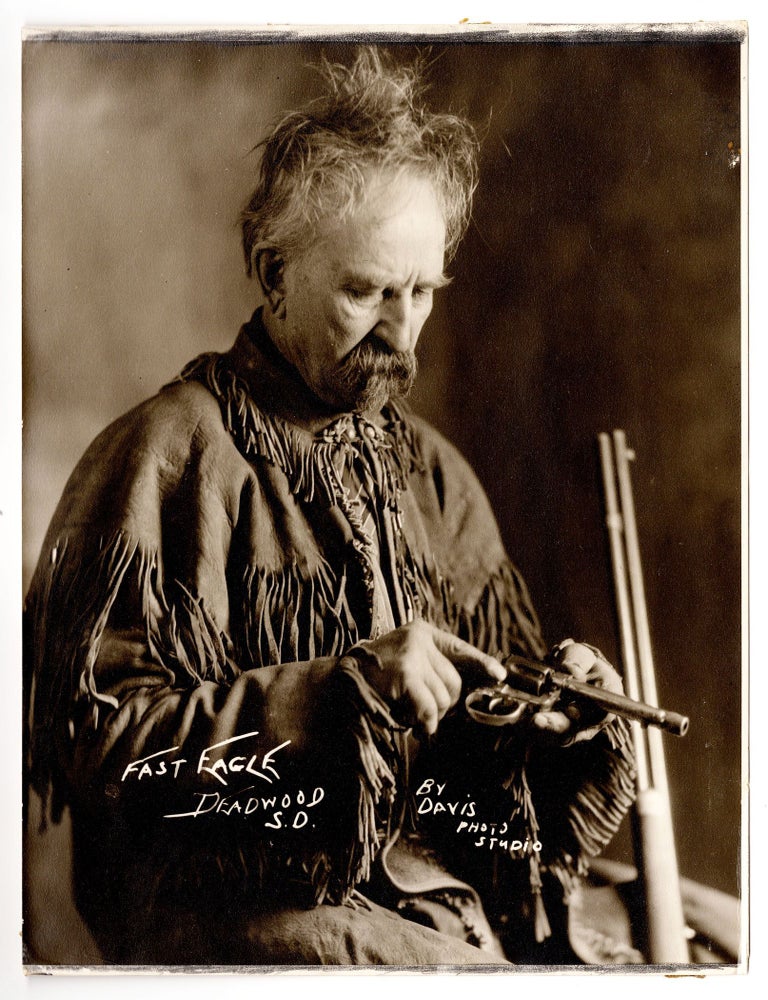 Item #7717 Fast Eagle. Deadwood, S.D. Davis Photo Studio.
