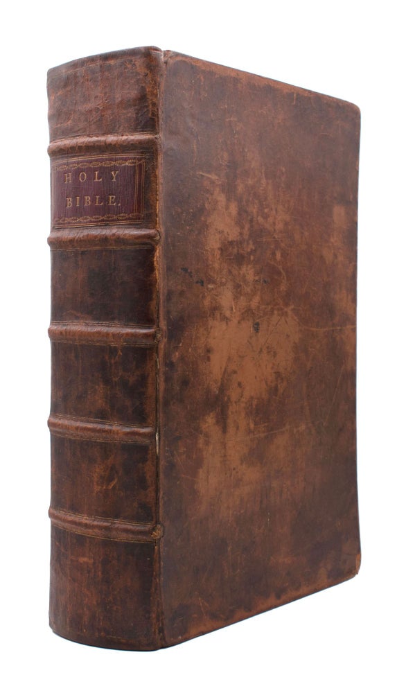 Item #7757 The Holy Bible, containing the Old and New Testaments with the Apocrypha. Translated Out of the Original Tongues, And With the Former Translations diligently Compare and Revised, By the special Command of King James I, of England. With an Index.