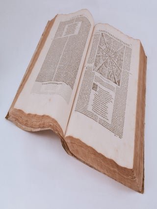 Dante Con L'Espositioni Di Christoforo Landino, Et D'Alessandro Vellvtello. Sopra La Sua Comedia Dell'Inferno, Del Purgatorio, & Del Paradiso. Con Tauole, Argomenti, & Allegorie, & Riformato, Riueduto, & Ridotto Alla Sua Vera Lettura, Per Francesco Sansovino Fiorentino.