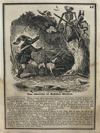 “Go Ahead!!” The Crockett Almanac 1839. Containing Adventures, Exploits, Sprees & Scrapes in the West, & Life and Manners in the Backwoods.