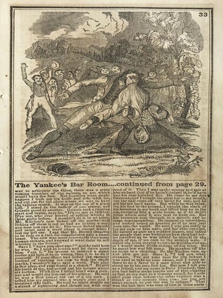 “Go Ahead!!” The Crockett Almanac 1840. Containing Adventures, Exploits, Sprees & Scrapes in the West, & Life and Manners in the Backwoods.